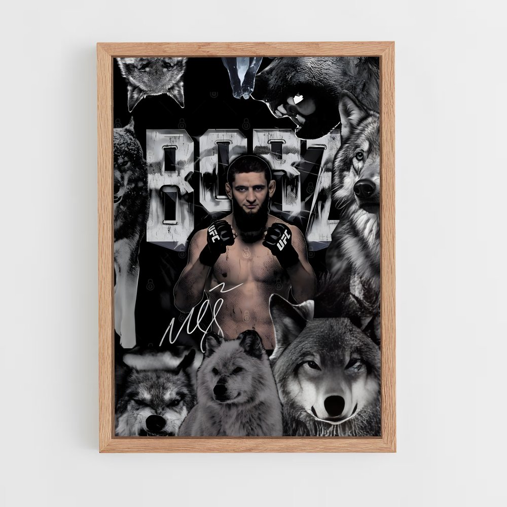 Poster L'Homme et les Loups – affiche MMA (vue 4)